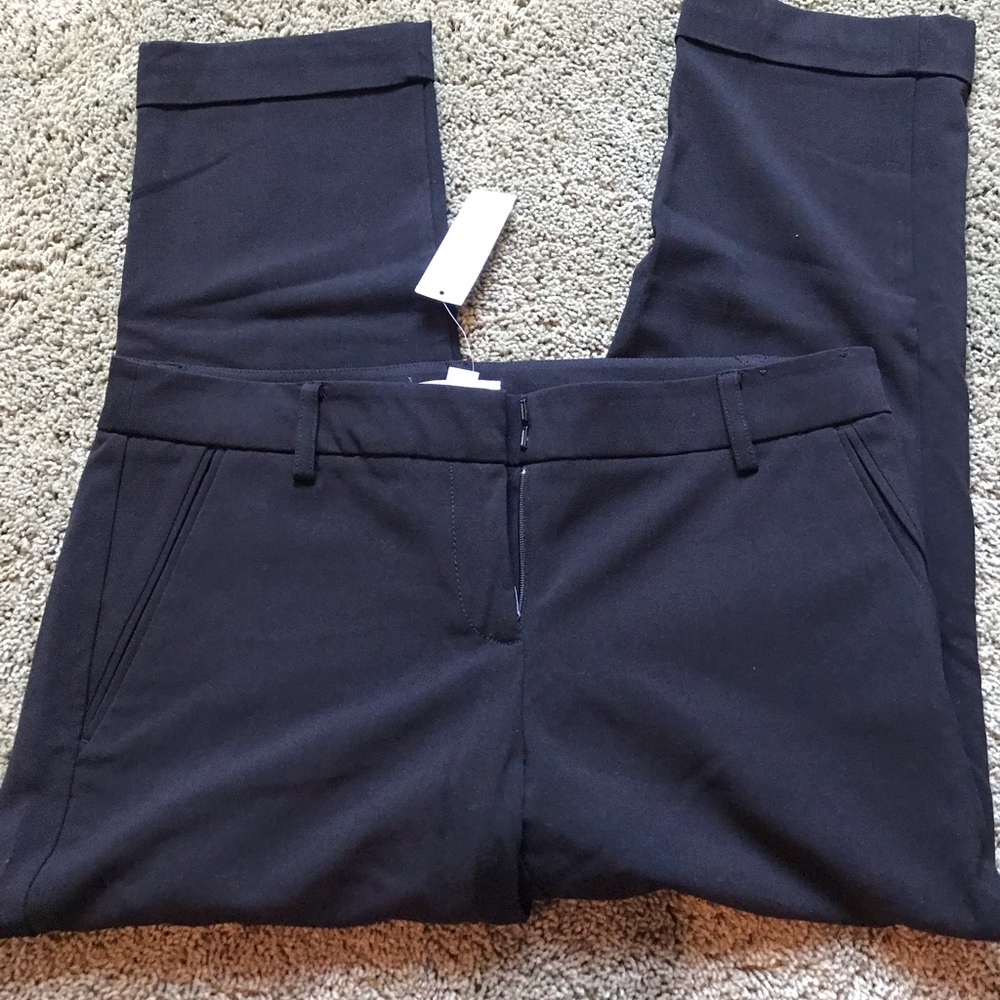 NWT NY&Co. Black Capri work pants